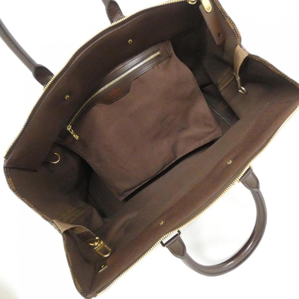 LOUIS VUITTON Brown Damier Boston Bag - Picture 9 of 10
